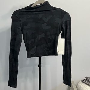 Lululemon All Aligned Mock Neck LS~Size 2